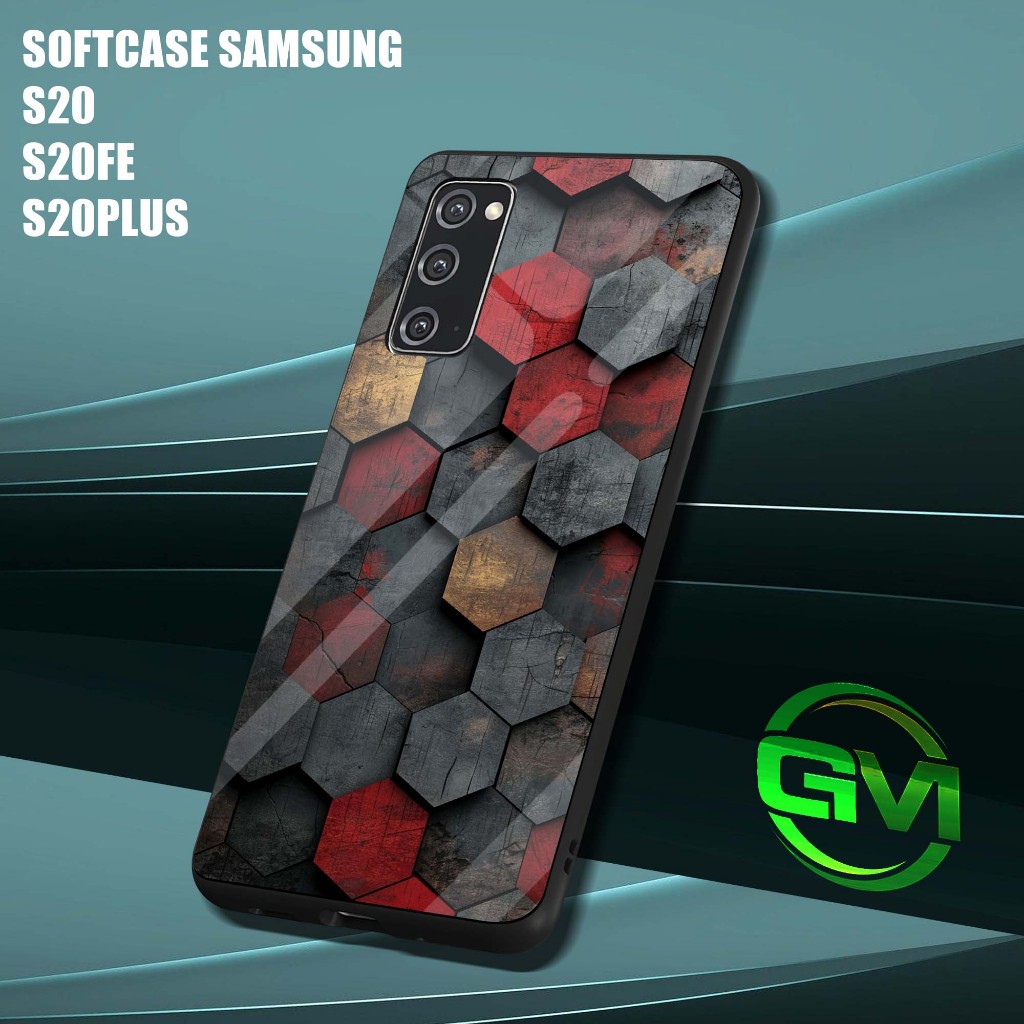 GM02 Softcase Kilau Samsung S20 | S20FE | S20 PLUS | S20 FE 20+ Case Casing Kesing Mika Glossy Kaca 