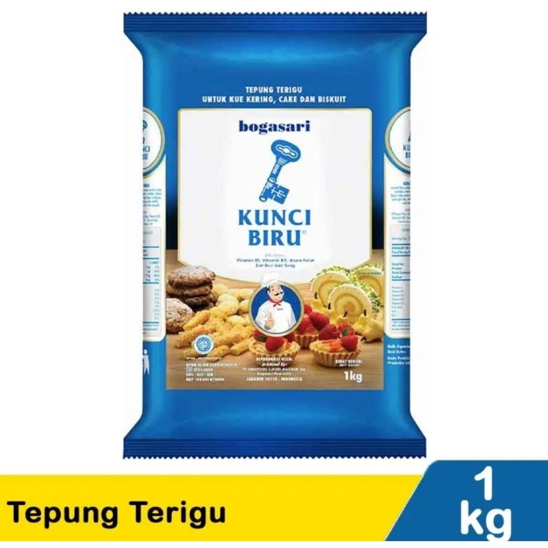 

Kunci Biru Tepung Terigu 1000G