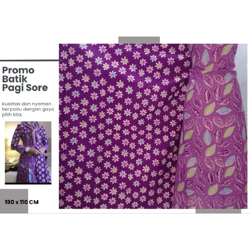 Batik Motif Pagi Sore Batik Tulis Batik Madura Najma Batik