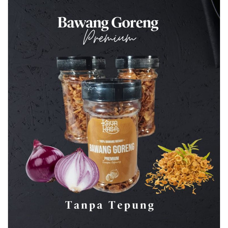

Bawang Goreng Tanpa Tepung Asli Bawang Merah