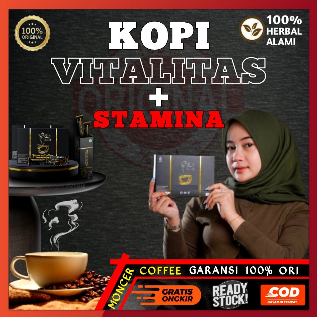 

CoffeeMonceer Original | Obat Kuat Stamina Tahan Lama 3 Menit Jadi 3 Ronde Sudah Aman Dan BPOM HALAL