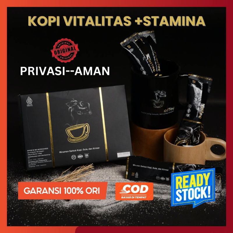 

KopiMoceerr Coffee Original Kopi Stamina Pria Kuat Tahan Lama Penambah Gairah BPOM 1 Box 8 Sachet