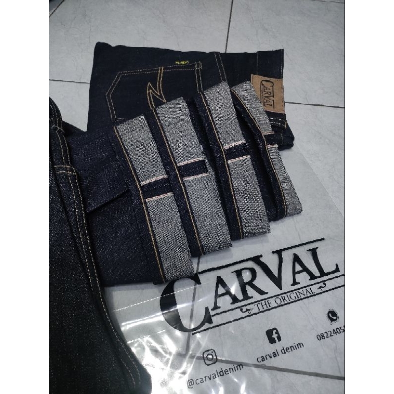 Carval Denim Selvedge Redline 16oz