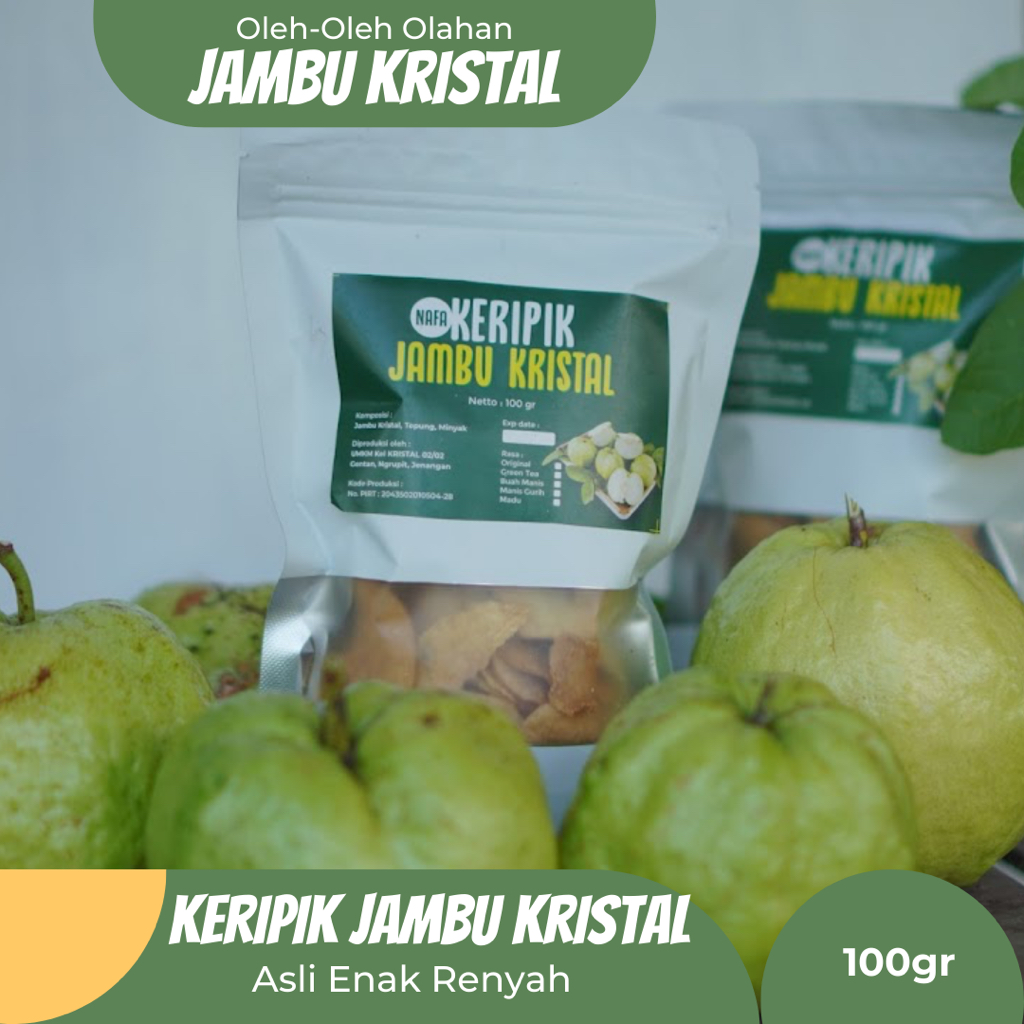 

Keripik Jambu Kristal 100gr