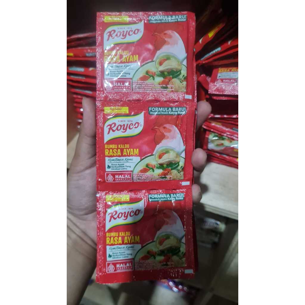 

ROYCO AYAM 1 RENCENG 500