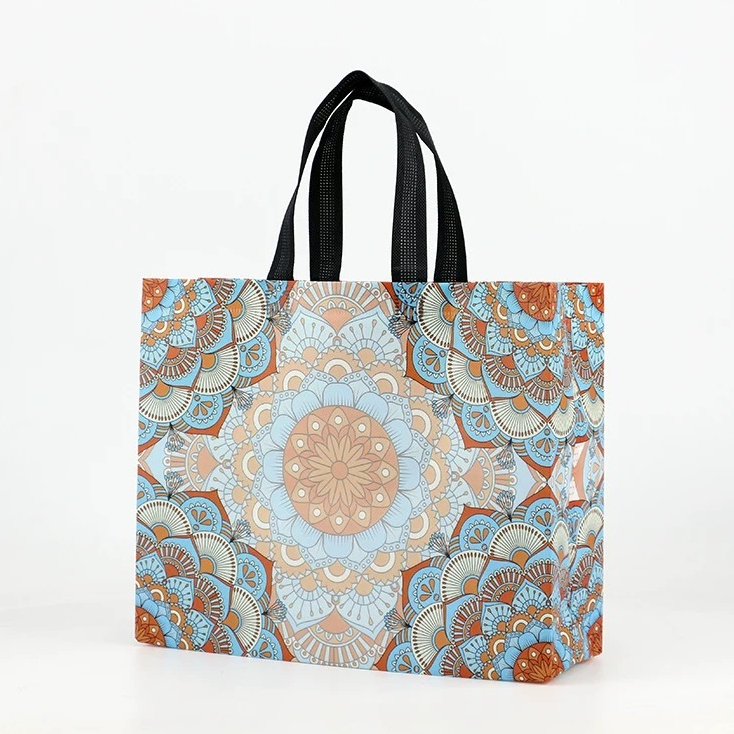

Sanyang-Tas Belanja / Tote Bag Spunbond/ Goodie Bag Spunbond /Tas Spunbond /Kain Motif Premium Kantong Jumbo Tas Kado Gift WFB A36