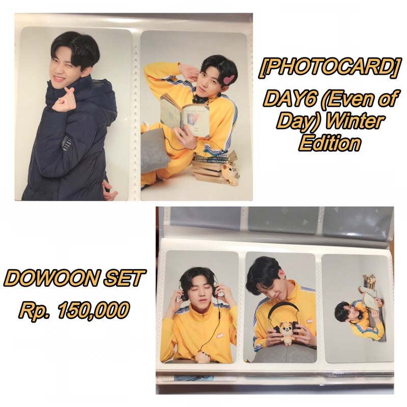 

DAY6 (Even of Day) Winter Edition Photocard: DOWOON SET