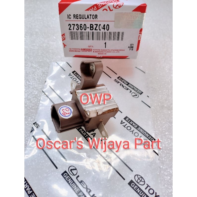 IC REGULATOR /IC ALTERNATOR MOBIL TOYOTA AVANZA VVT-I  SOKET BULAT PIN 4 ORIGINAL