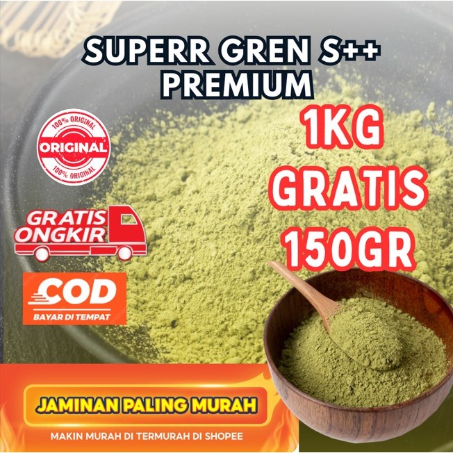 

BUBUK PURLI DAUN PURI ORIGINAL KALIMANTAN NANO S+ 1KG BONUS 150GR