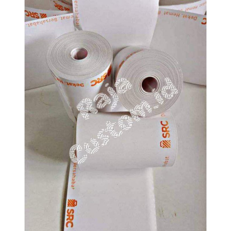 

Kertas Print Kasir Struk EDC Thermal Paper Roll Corelles Custom Logo SRC Uk. 58x30 58x40 Berkualitas