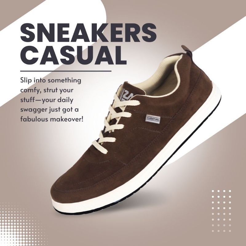 Sepatu Casual Pria Kuzatura