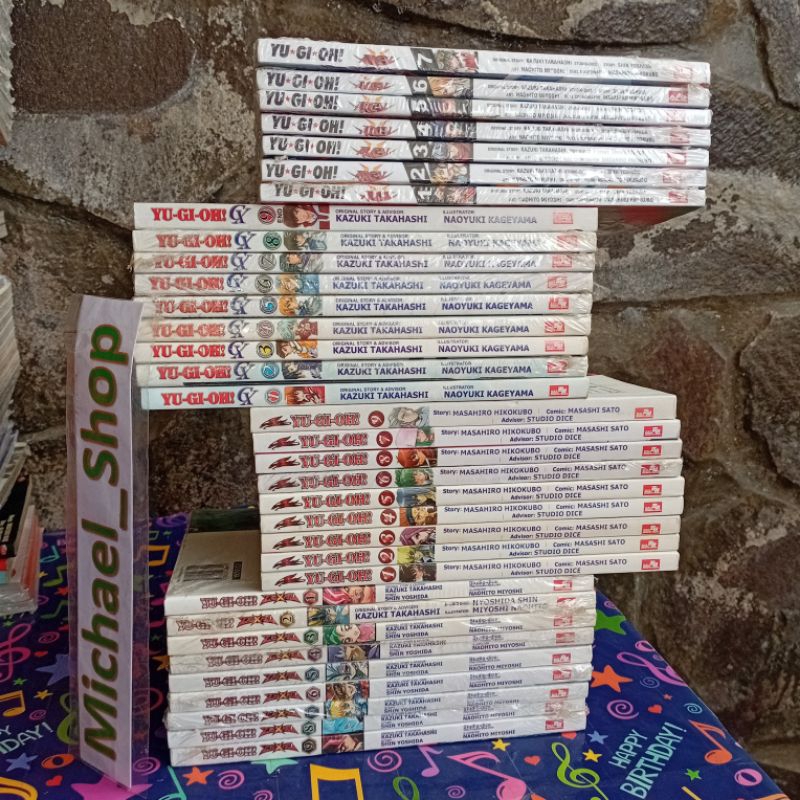 SET LENGKAP TAMAT MIX SEGEL komik YuGiOh Yu Gi Oh YuGi Oh ZEXAL ARCV GX 5DS 5D'S  Yu-Gi-Oh