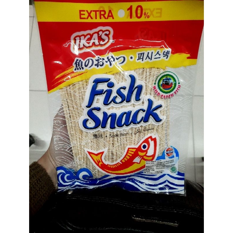 

Ikas Fish Snack Original/Barbeque/Hot&Spicy 50Gr