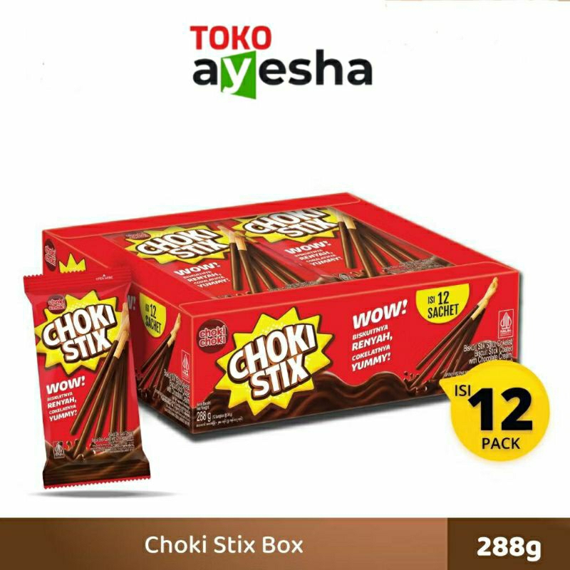 

Choki Stix Box isi 12x24 gram