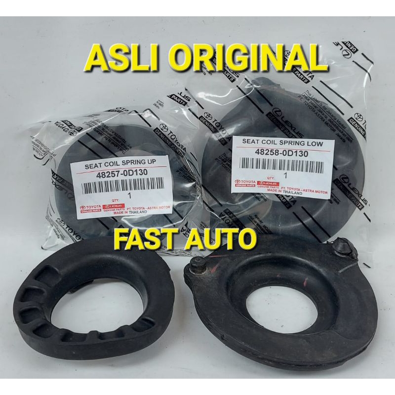 KARET TATAKAN PER KEONG BELAKANG NEW VIOS YARIS ORIGINAL Asli SET