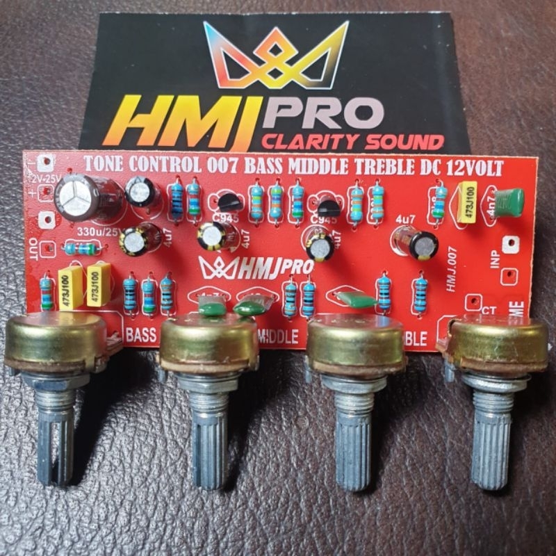 TONE CONTROL MONO MIDEL DC 12V HMJ PRO