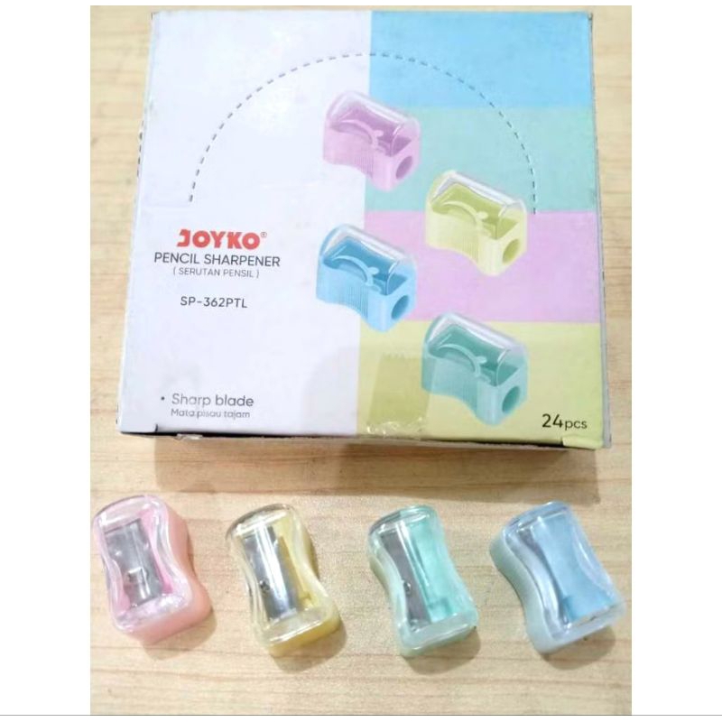 

Rautan Serutan Joyko Mini SP-362 Pastel | Harga Per 10 Pcs/Biji