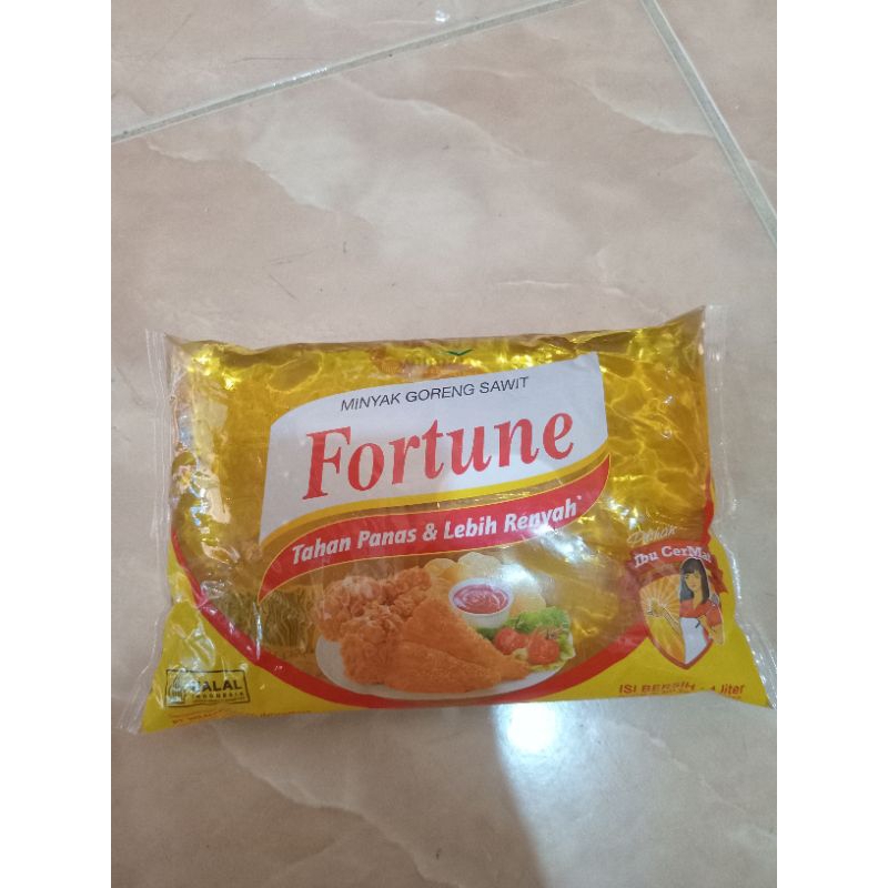 

MINYAK GORENG FORTUNE 1 LITER