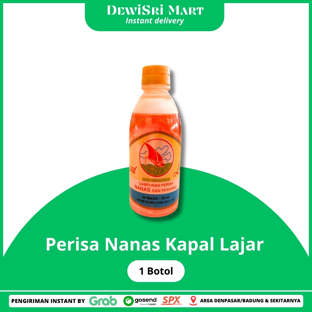 

Perisa Nanas Cap Kapal Lajar 50ml - Dewi Sri Mart