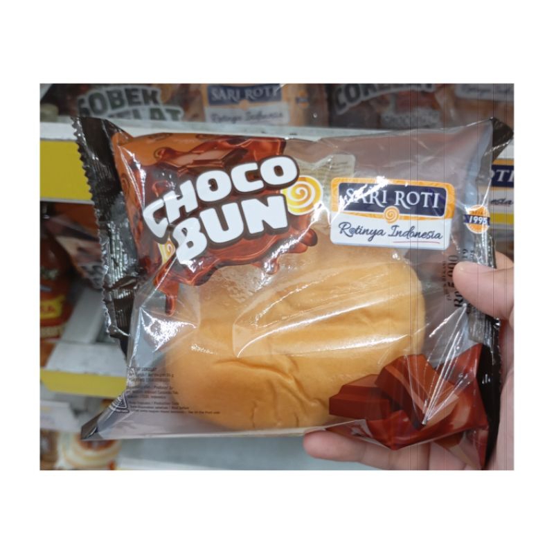 

SARI ROTI CHOCO BUN 55GR EXP BISA DICHAT YA