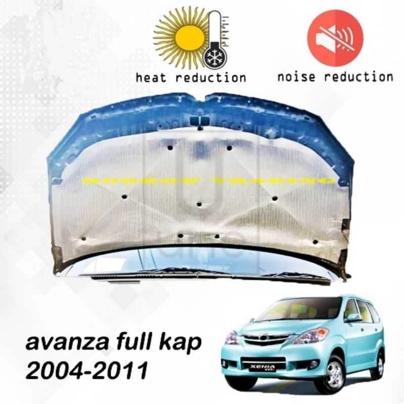 Peredam Panas Kap Mesin Avanza Xenia 2004-2011 Full Kap / Peredam Suara