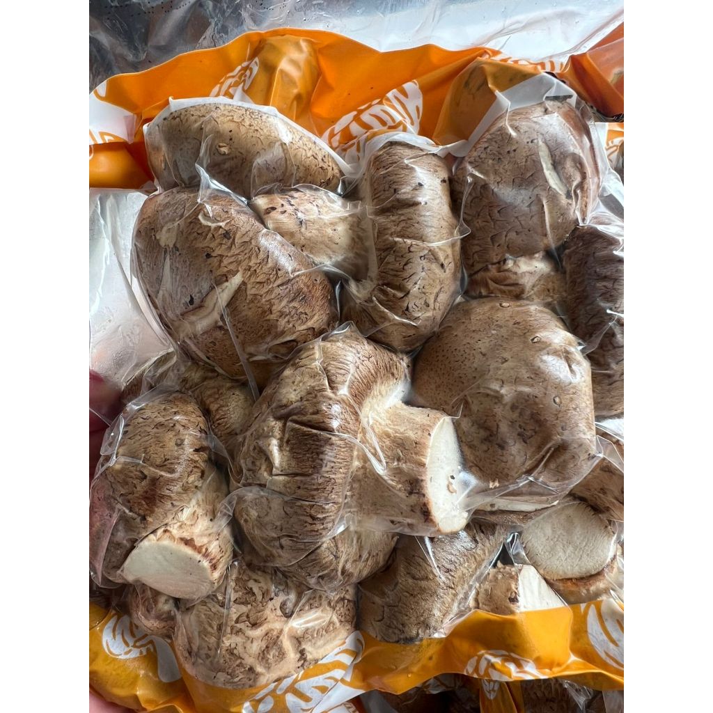 

Jual Jamur Shitake pack 200gr, Jamur Import