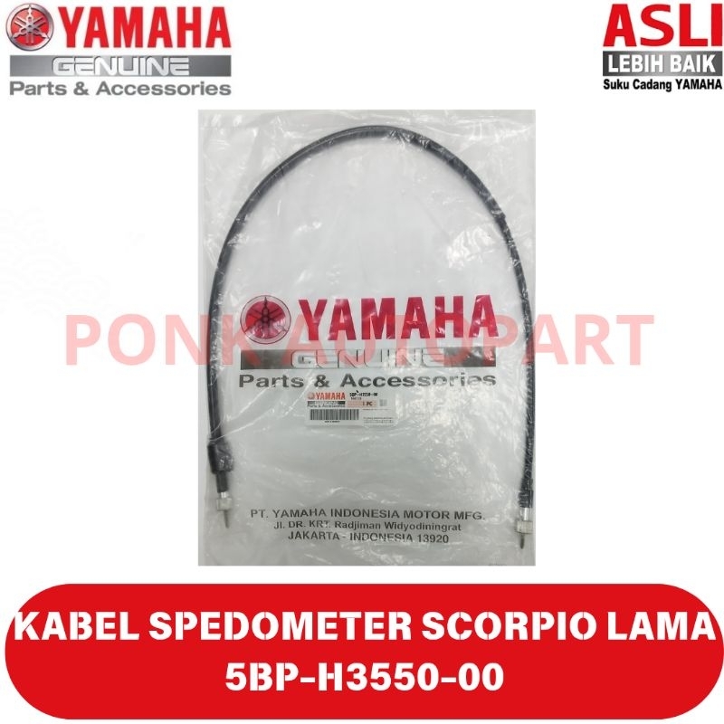 KABEL SPEEDOMETER ASSY SCORPIO LAMA SCORPIO BARU ORIGINAL YAMAHA 5BP-H3550-00