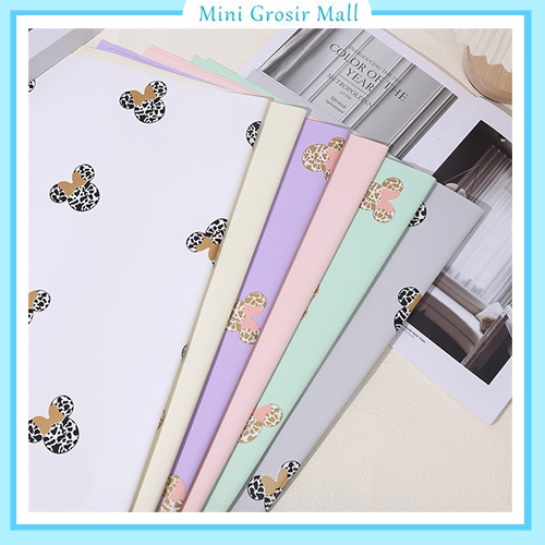 

Kertas Bunga Paper Buket Kartun mickey Kertas Kado Florist Cellophane Ecer Perlembar KB6202