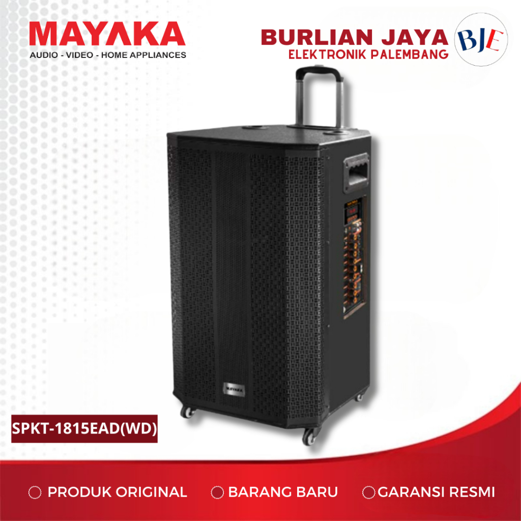 SPEAKER TROLLY MAYAKA SPKT-1815E AD (WD) SPEAKER / PENGERAS SUARA PALEMBANG