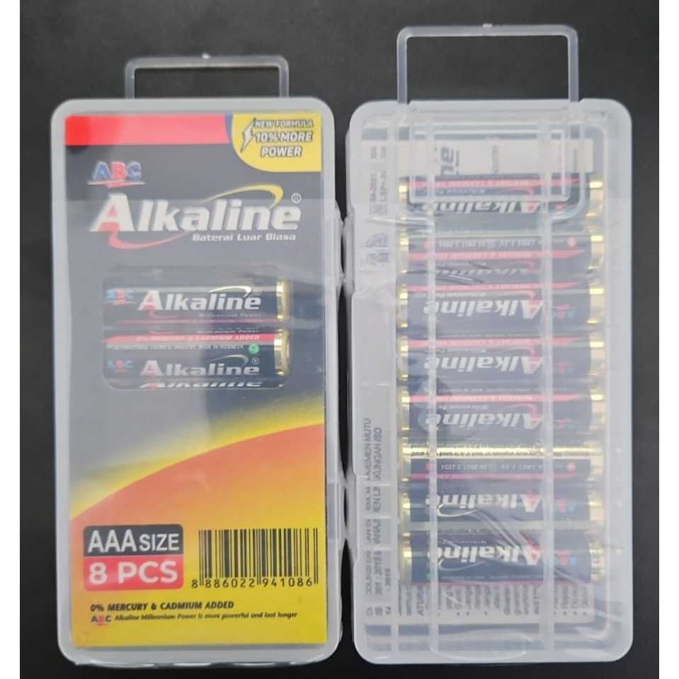 Baterai Alkaline AAA isi 8 Pcs / AAA / Baterai / battery / batu batre / batu baterai / batre