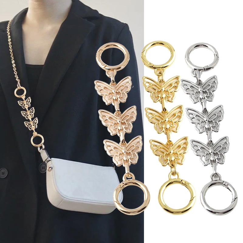 Alloy Bag Chain Rantai Tas Hp Rantai Tas Kupu-Kupu Aksesoris Fashion