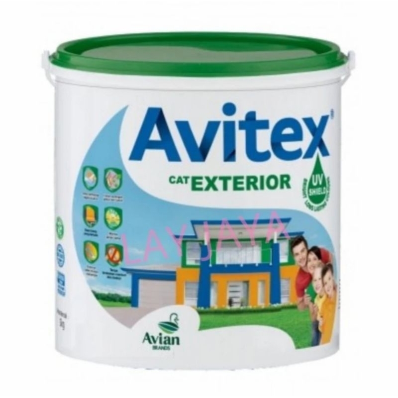 Cat Tembok Exterior Avitex Super Black