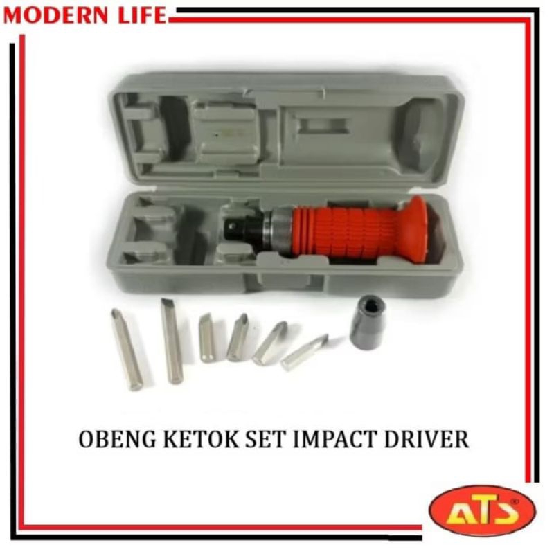 ATS obeng ketok set 6 pcs