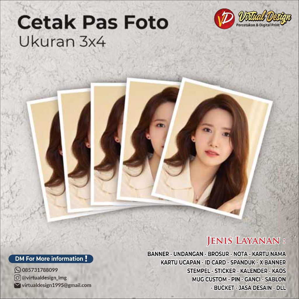 CETAK FOTO || 2x3 3x4 4x6 3r 4r 5r 6r 10r 10rs PAS FOTO || FOTO ANTI AIR || FOTO IJAZAH || FOTO SERT