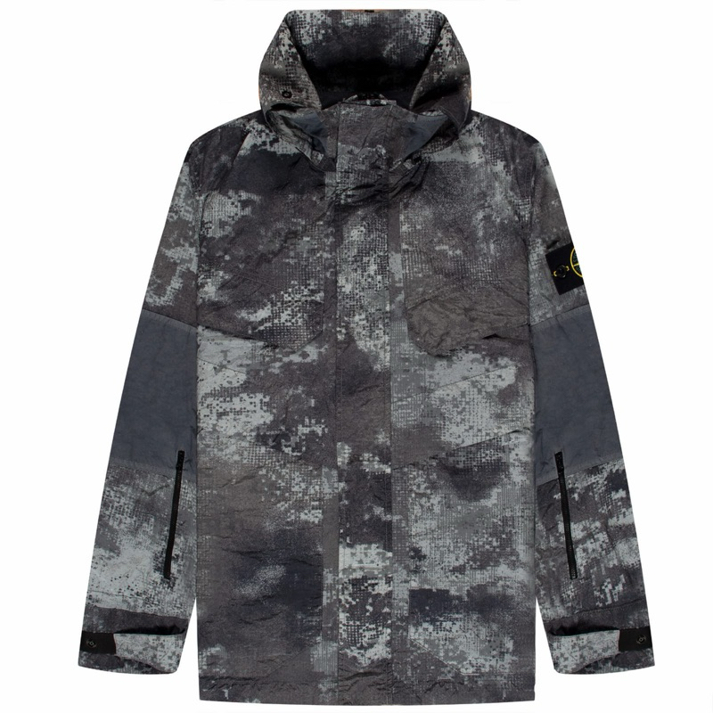 Stone Island Camo Jacket Grey [Original]