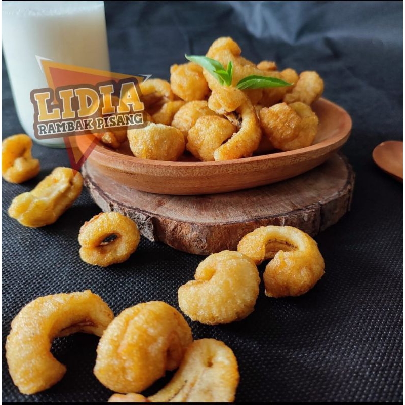 

kripik ranpis rambak pisang premium asli malang