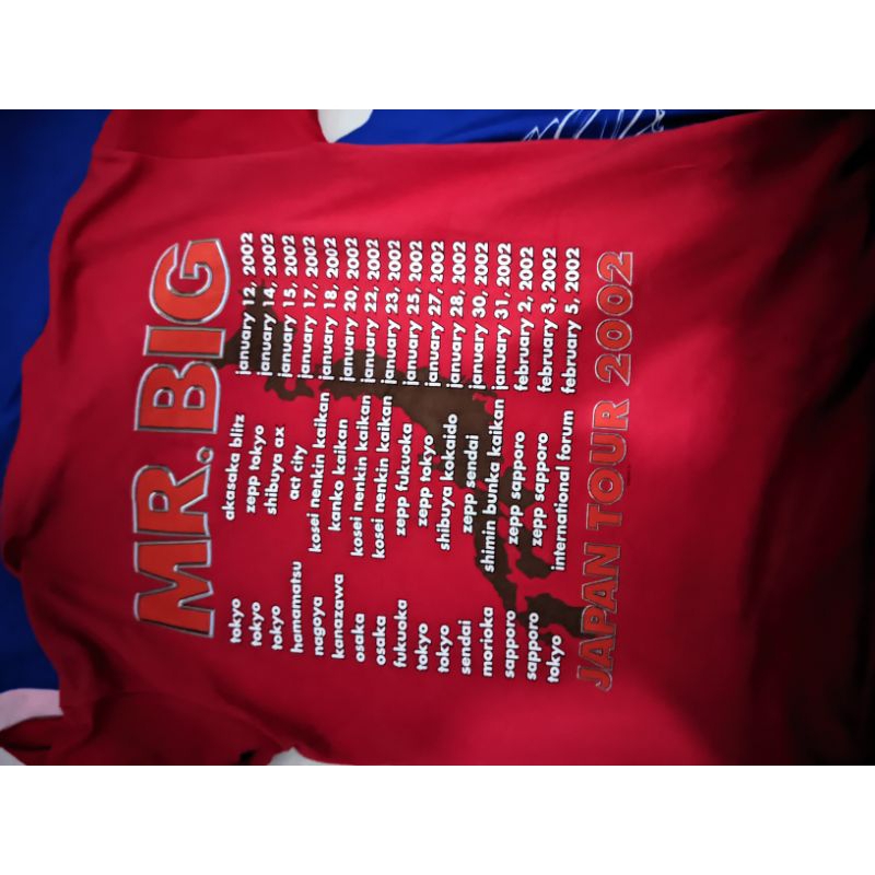 kaos band mr big 2002 tour japan