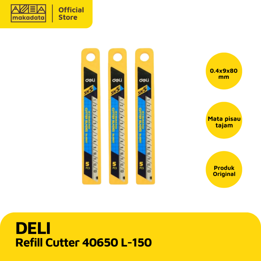 

REFILL / ISI CUTTER DELI 40650 (1 PCS) MURAH