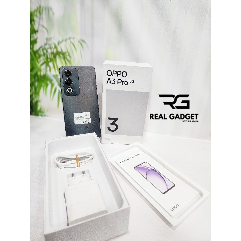 OPPO A3 PRO 5G 8/256 (SECOND) Original Resmi Indonesia