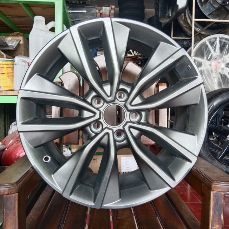 velg mobil Honda new hrv turbo ring 18, lubang 5, pcd 114 original