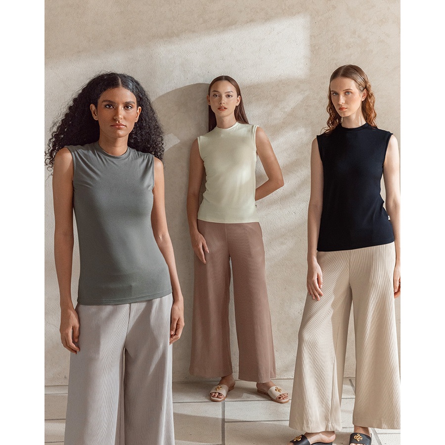 Heaven Lights - HL Purity Manset Sleeveless Round Neck - Inner Dalaman Wanita