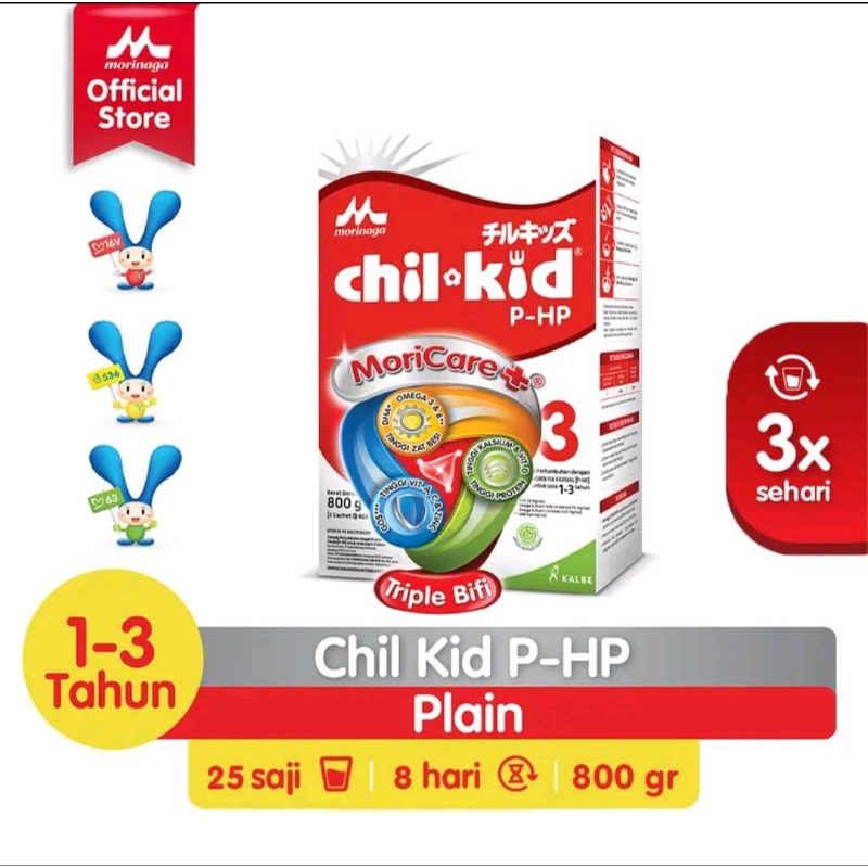 

Morinqga Chil Kid Php Susu Pertumbuhan anak usia 1-3 tahun 800gr