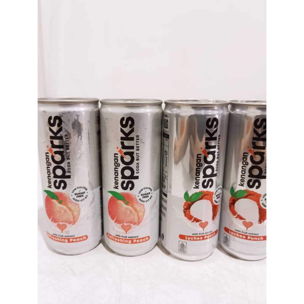 

Kenangan Sparks soda 250ml per 1 kaleng
