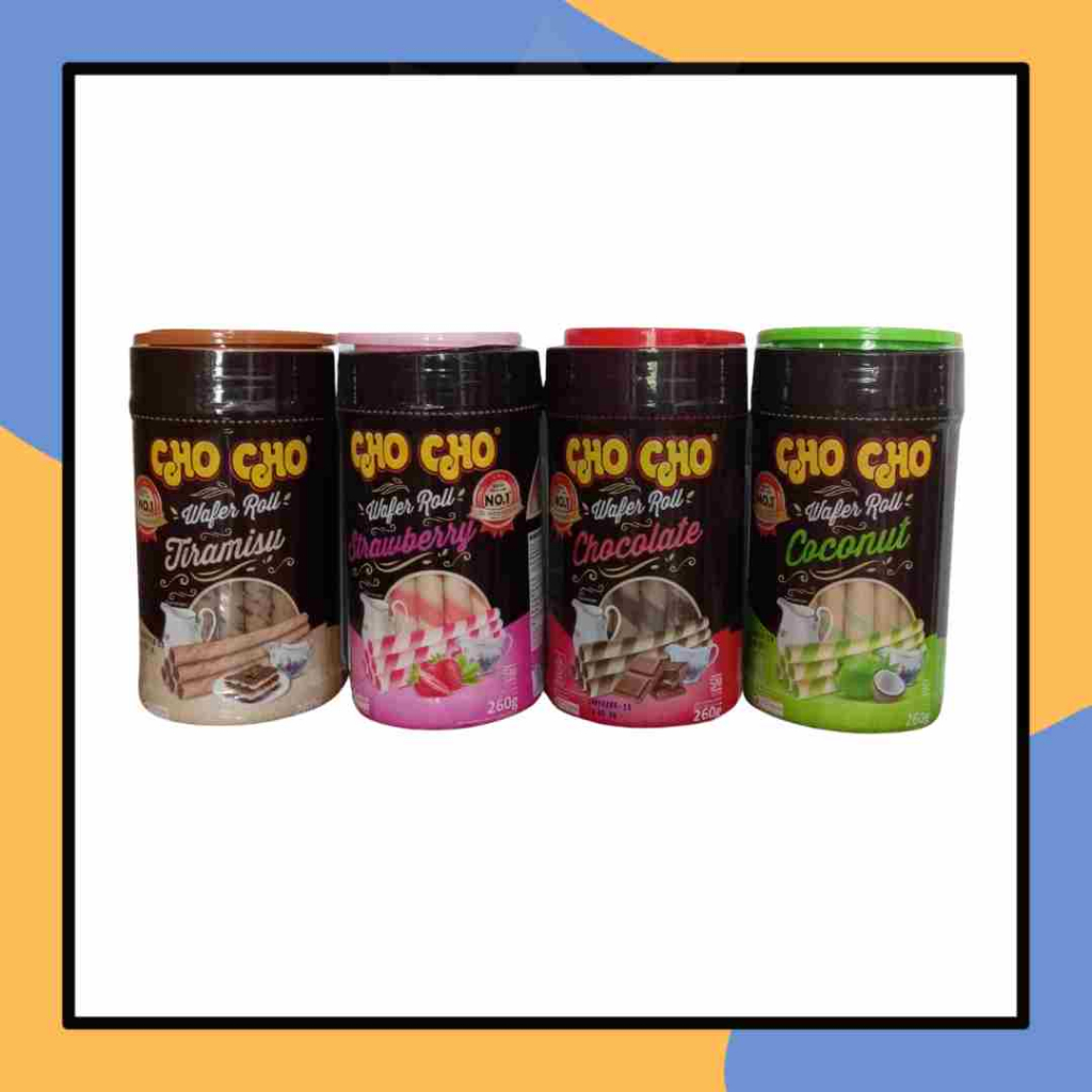 

Snack Wafer Roll Chocho Toples Kecil 260gr Cho Cho Cokelat Strawberry Tiramisu Coconut