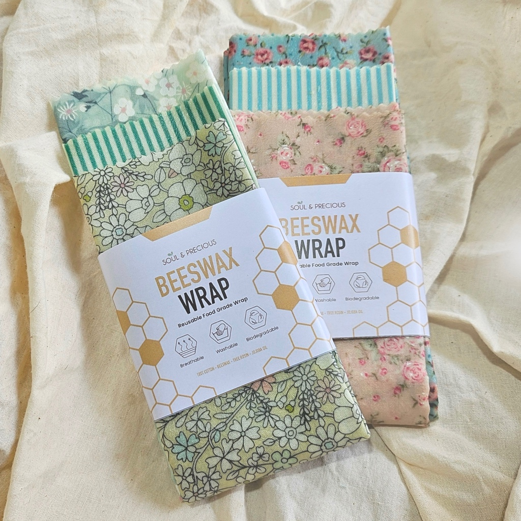 Beeswax Wrap Kitchen Pack - Soul & Precious