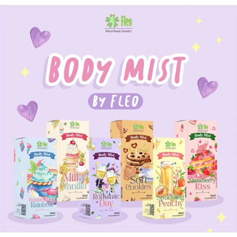 Fleo Body Mist Milky 30ml