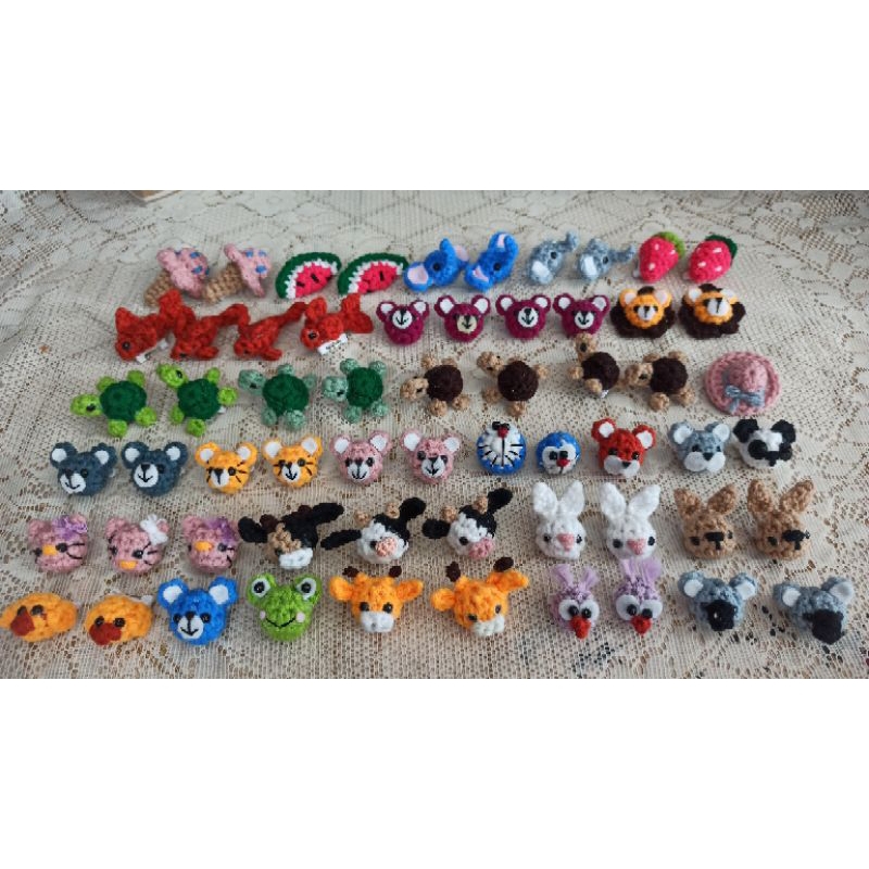 Pin/Bros Rajut ISI Dringu/Dlingu Bawang. Untuk Bayi / Ibu Hamil.