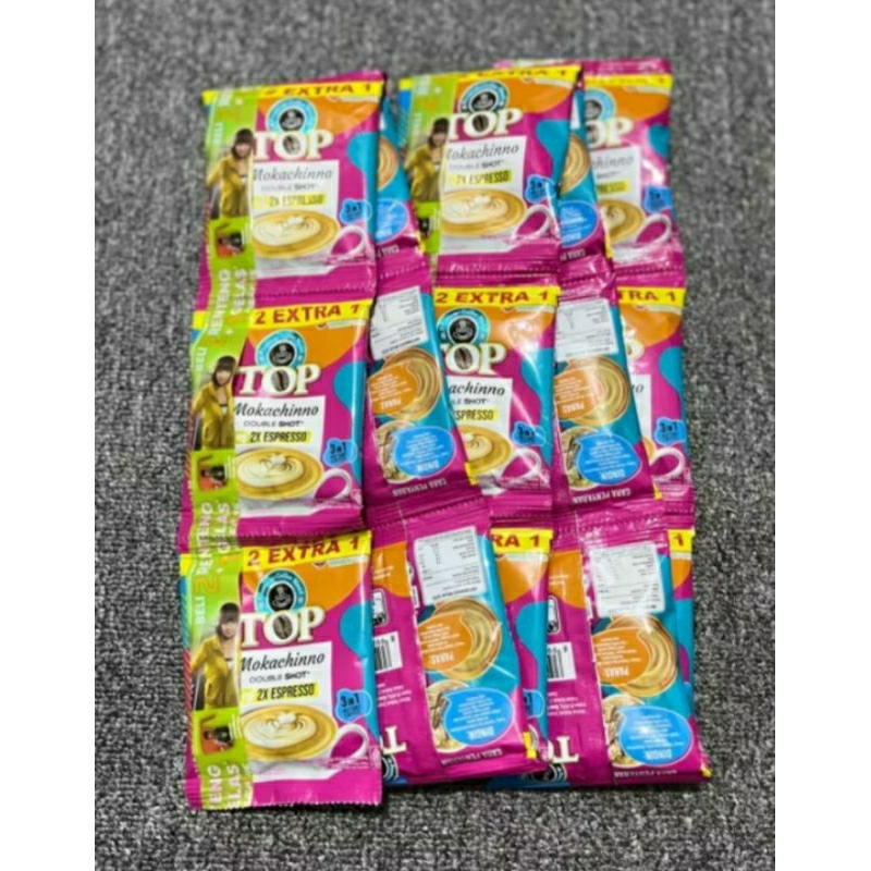 

Top Mokachinno Double Shot Espresso (1 Renteng isi 15 sachet)