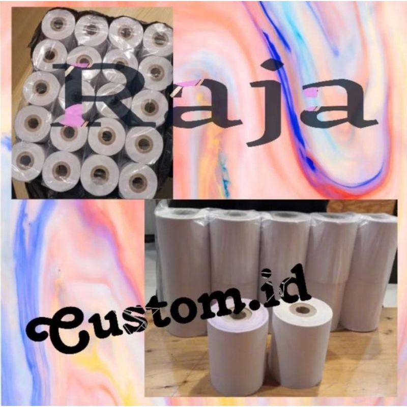 

Kertas Kasir Bill Struk Bon Printer Thermall Paper Continuous NCR 3ply NCR 3Rangkap Dot Matrix Berkualitas