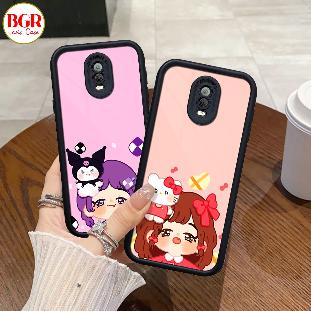 Case Samsung J7 Plus Cute Hardcase Softcase Glossy Casing Samsung J7 Plus Bisa Cod